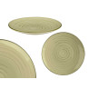 ASSIETTE DESERT 19 CM SPIRAL VERT OLIVE