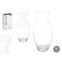 VASO VIDRO ESTREITO 30CM