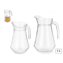 CARAFFA IN VETRO 1L CON MANICO