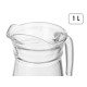 CARAFFA IN VETRO 1L CON MANICO