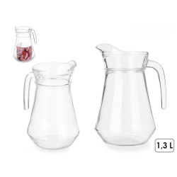 CRUCHE EN VERRE 1,3L AVEC POIGNÉE