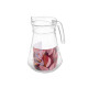CRUCHE EN VERRE 1,3L AVEC POIGNÉE