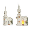 CERAMIC HIGH HOUSE WITH LIGHT 