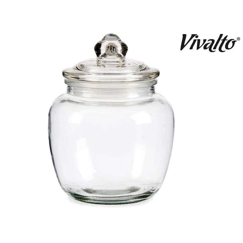 FRASCO DE VIDRO HERMÉTICO 1,4L