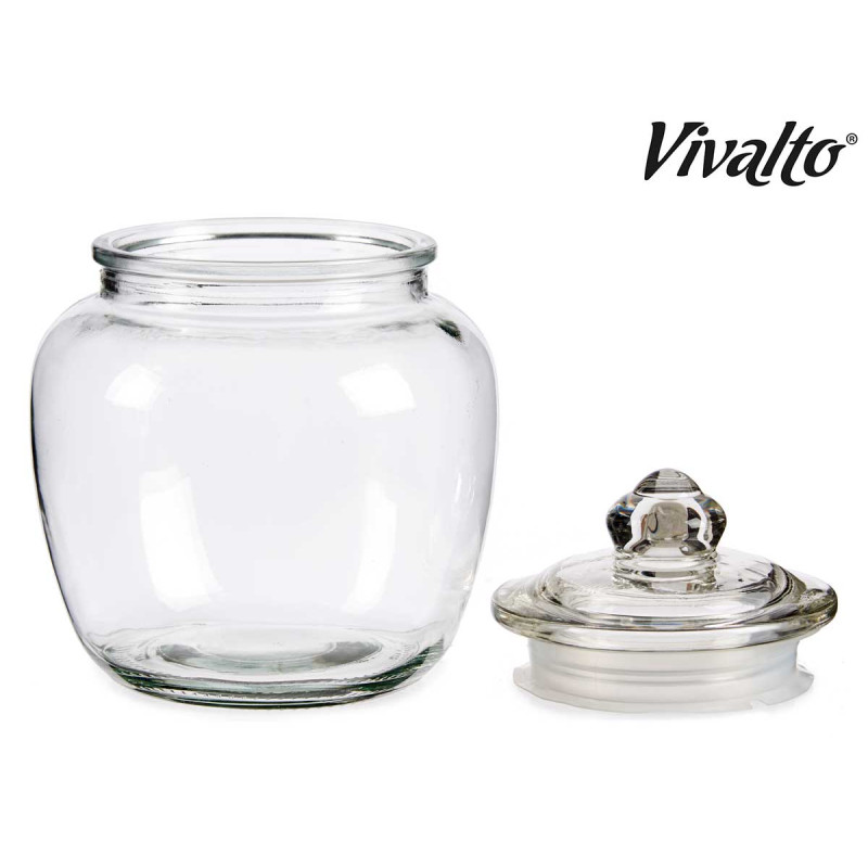 FRASCO DE VIDRO HERMÉTICO 1,4L
