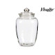 FRASCO DE VIDRO HERMÉTICO 2,3L
