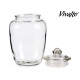 HERMETIC 2,3L GLASS CONTAINER