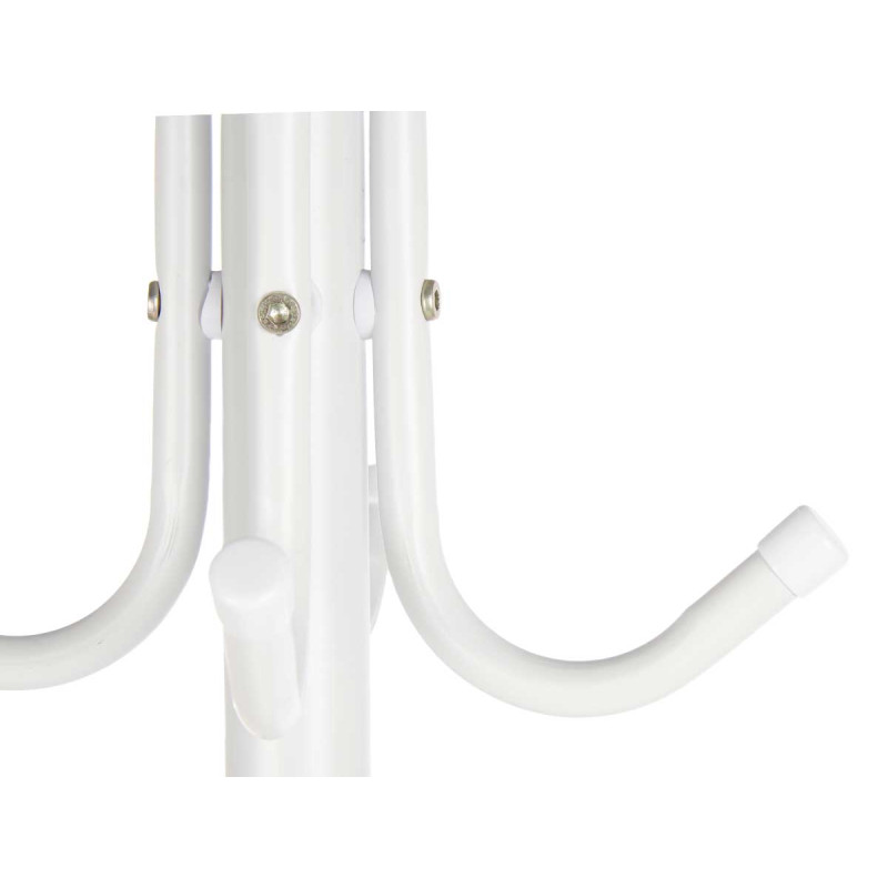 ATTACCAPANNI METALLO MATE BIANCO