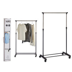 CABIDE SIMPLES DE METAL COM RODAS
