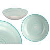 ASSIETTE CREUSE 21 CM SPIRAL BLEU