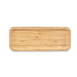 BANDEJA RETANGULAR BAMBU APERITIVOS 29,5X11,5 CM