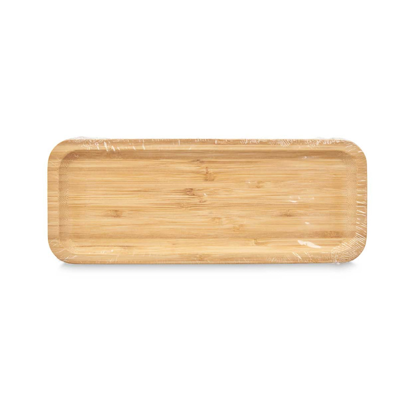 BANDEJA BAMBU RECTANGULAR APERITIVO 29,5X11,5 CM