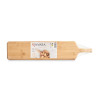 BAMBOO APPETIZER BOARD W/HANDLE 65 X 14 X 1,5 CM