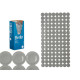 ALFOMBRA BAÑO ANTIDESLIZANTE LADRILLO GRIS GRD
