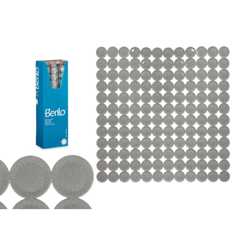 TAPIS BAIN ANTIDÉRAPANT BRIQUE GRIS PETIT