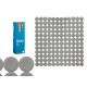 TAPPETINO BAGNO ANTISCIVOLO MATTONE GRIGIO PICC