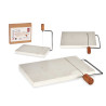 TABLE A DECOUPER FROMAGE MARBRE BLANC