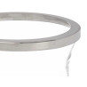 CANDLEHOLDER SILVER PLATED CONVEX CUP