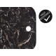 TAGLIERE IN LEGNO E MARMO NERO 38CM
