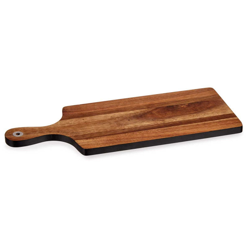 TAGLIERE IN LEGNO CON BORDO NERO 45CM
