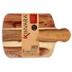 TAGLIERE IN LEGNO CON BORDO NERO 40CM