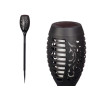 FAROL SOLAR DE EXTERIOR EFEITO CHAMA