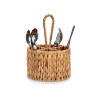 RANGE COUVERTS EN PAILLE ROND AVEC 4 CREUX