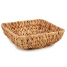 SQUARE STRAW CENTERPIECE DISH
