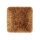 PLAT DECORATIF CARRE EN PAILLE 