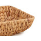PLAT DECORATIF CARRE EN PAILLE 