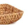 SQUARE STRAW CENTERPIECE DISH