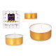SET 30 TEALIGHTS 4 HOURS GOLD