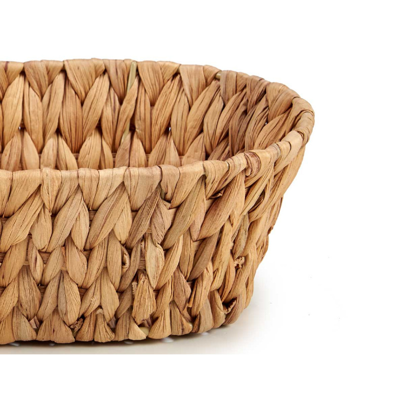 PLAT DECORATIF OVALE EN PAILLE 