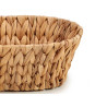 PLAT DECORATIF OVALE EN PAILLE 