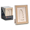 PORTAFOTO ARGENTO COLORE LEGNO 10X15CM