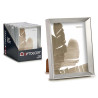 PORTAFOTO PLASTICA CORNICE ARGENTO 15X20CM