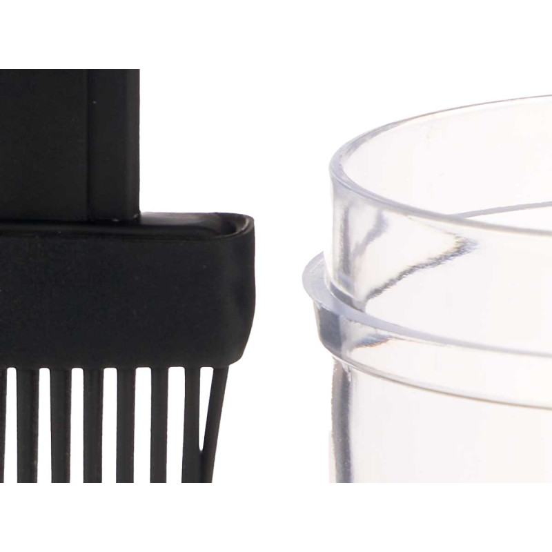 POT AVEC PINCEAU EN SILICONE