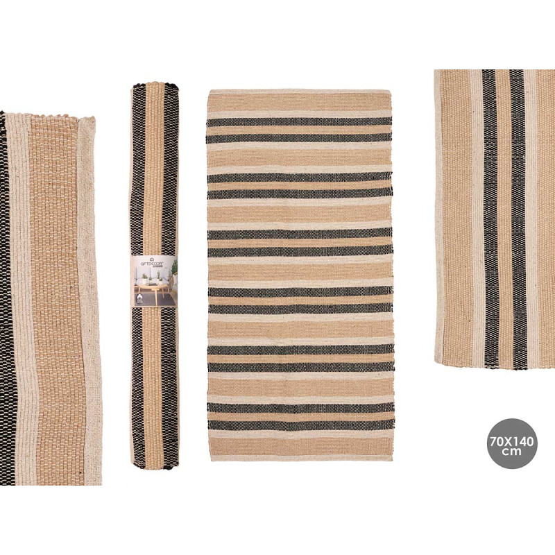 2 COLOURS CARPET 70 X 140 CM