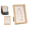 PHOTOFRAME PLASTIC NATURAL 10X15CM ASST2