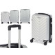 SET 3 CABIN SUITCASE SCALE LIGHT GRAY