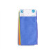 SET 5 CHIFFONS EN MICROFIBRE 30X30CM 5 COUL.