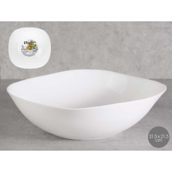 TAÇA QUADRADA OPAL 21,5X21,5CM