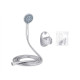 SHOWER HEAD ROUND DIFFUSER AND HOSE 2M