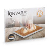 BREAD CUTTING BOARD WHITE 38X27CM