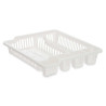 ESCURRIDOR PLATO PLASTICO GRANDE BLANCO