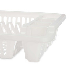 SCOLA PIATTI PLASTICA GRANDE BIANCO
