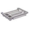 PLASTIC DISH DRAINER SMALL GREY