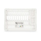 PLASTIC DISH DRAINER SMALL WHITE