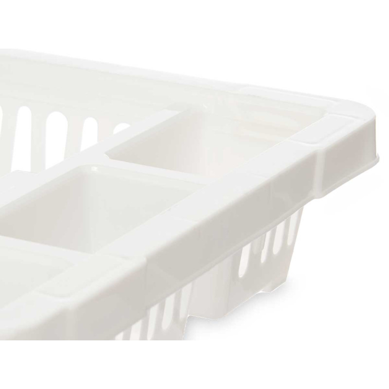 SCOLA PIATTI PLASTICA PICCOLO BIANCO