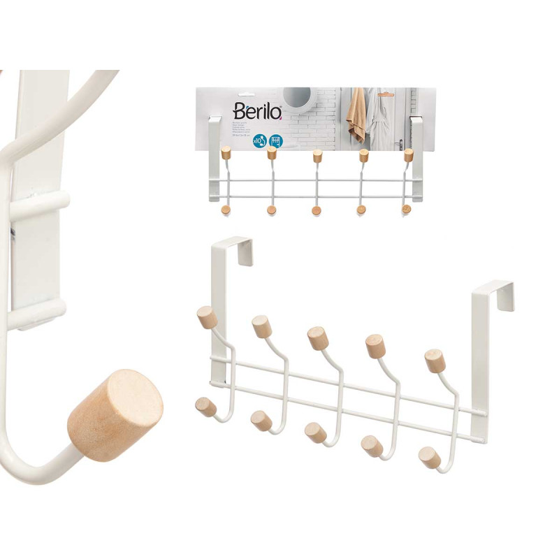 HANGER 10 WHITE DOOR KNOBS